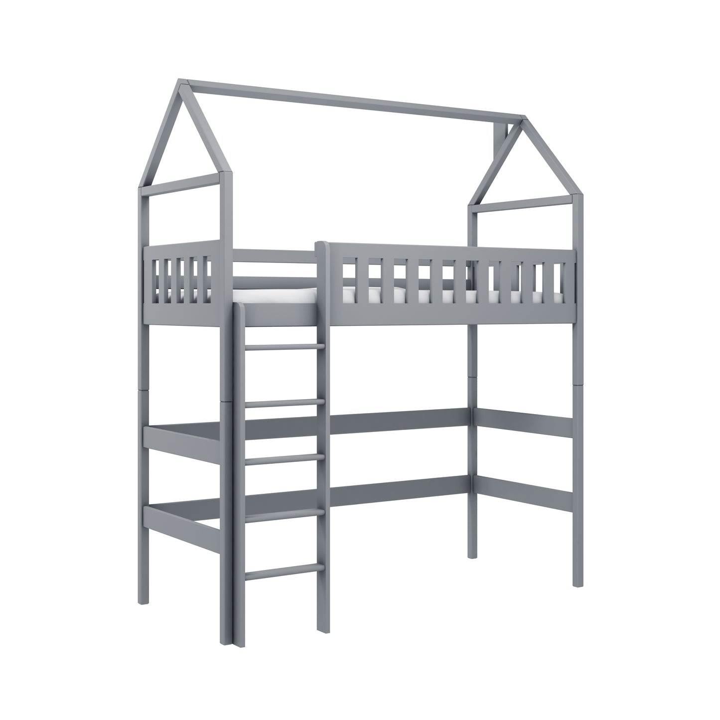 Hochbett Stuttgart - Hohes Hausbett für Kinder